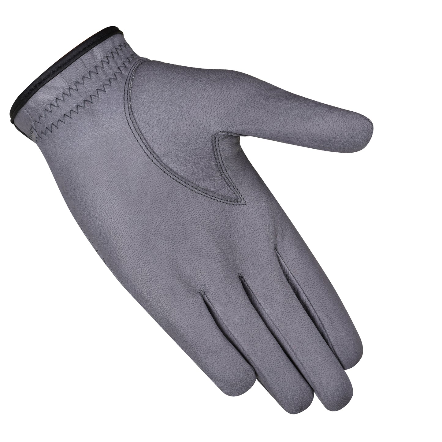 Guanti da golf SG Men Grey Cabretta Leather Pelle di prima qualità per golfisti sia mancini che destri