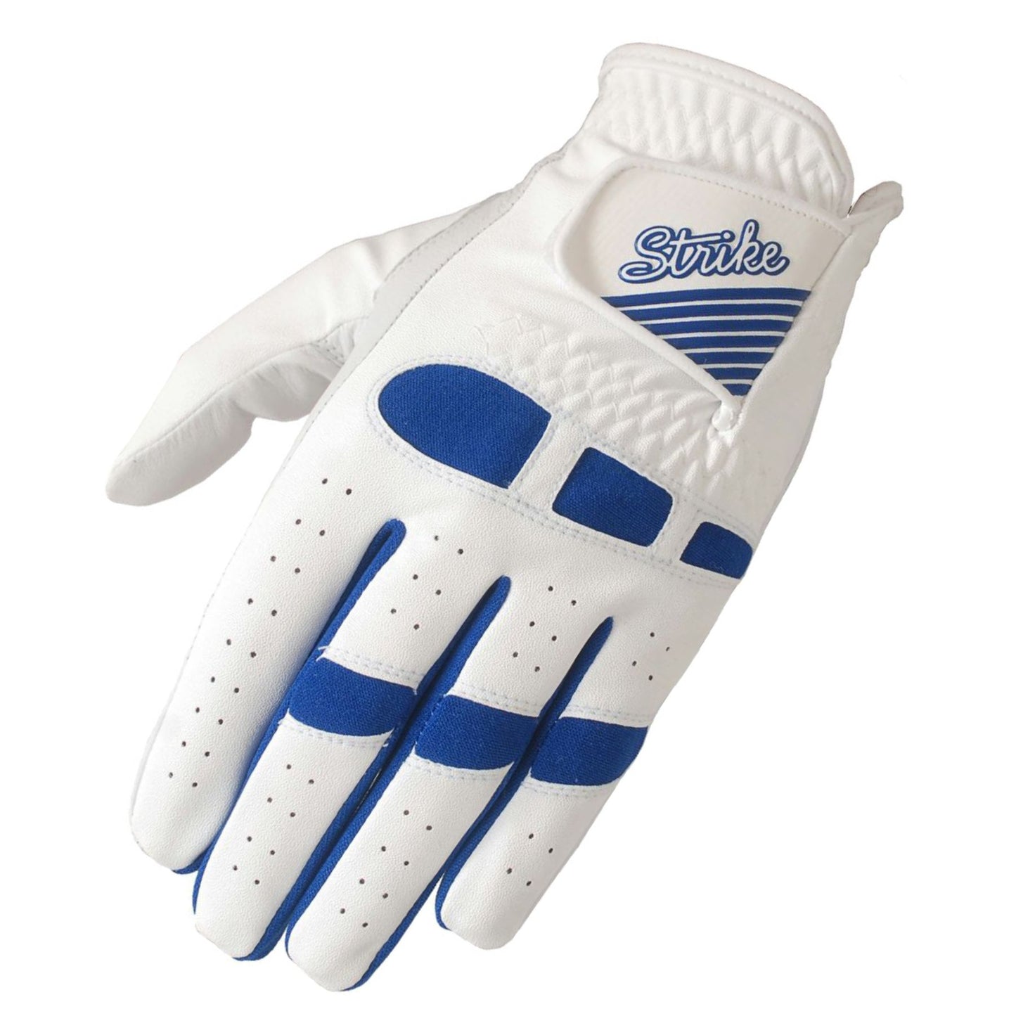 06030 - SG Men Golf Gloves Cabretta Leather Palm + Patch and thumb - Better Grip - Flexible Hand Movement – Adjustable Velcro - 5 Color Multi pack