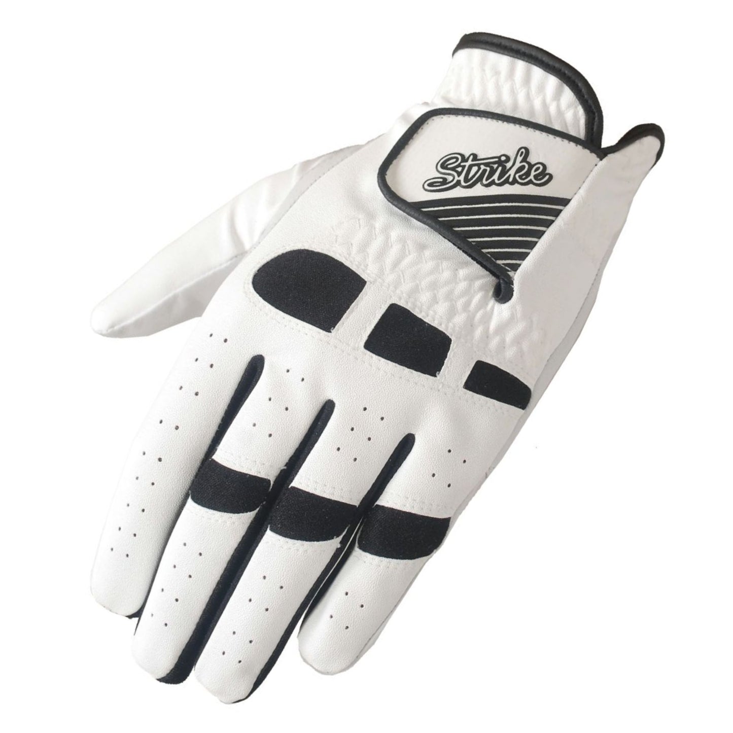 06030 - SG Men Golf Gloves Cabretta Leather Palm + Patch and thumb - Better Grip - Flexible Hand Movement – Adjustable Velcro - 5 Color Multi pack