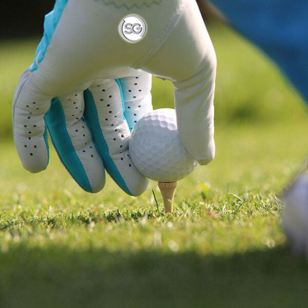 SG Women Yellow All Weather Golf Gloves Cabretta Leather palm patch and thumb Multipack